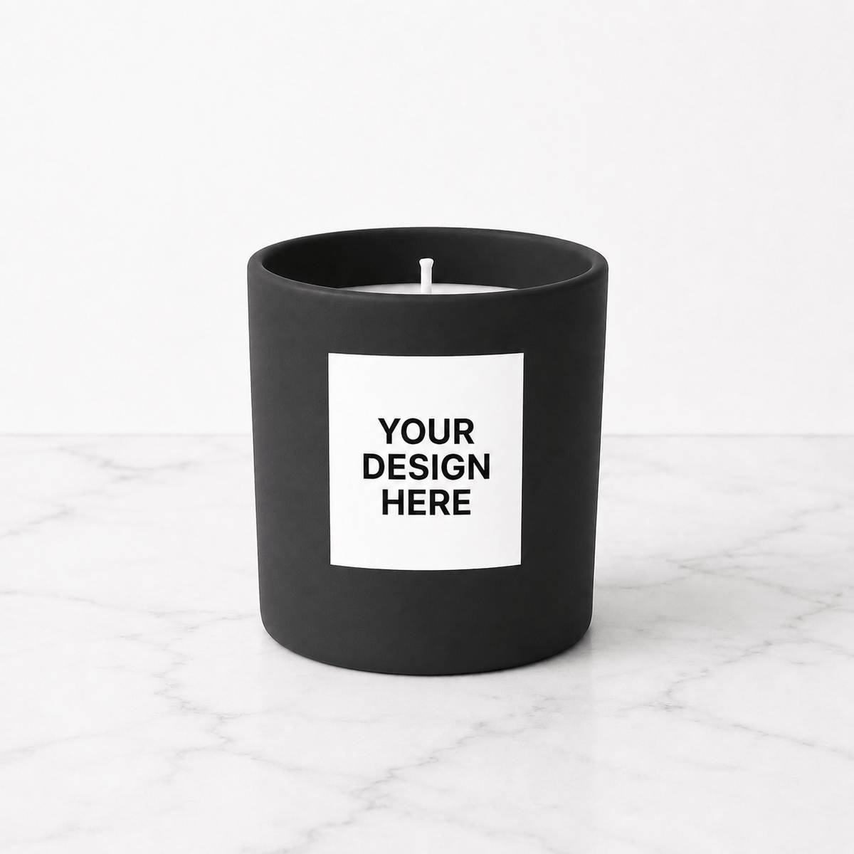 Private Label by Velavida Candles 9 oz Matte Private Label Candles (12 Pack)