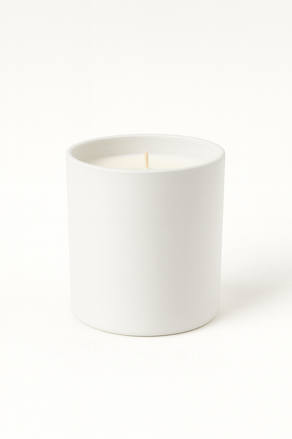 Private Label by Velavida Candles Matte White 9 oz Wholesale Candles (12 Pack)