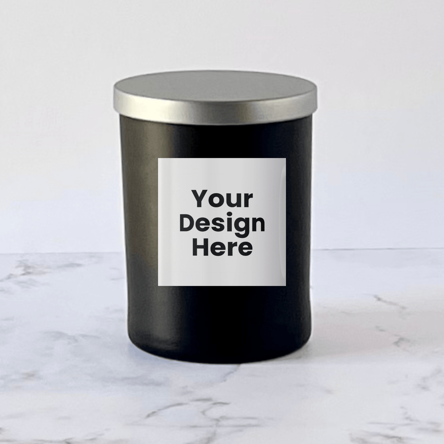 Private Label by Velavida Candles Velavida Express – 13.5 oz Matte Black Candle (Fast-Ship, 12 Private Label Candles)