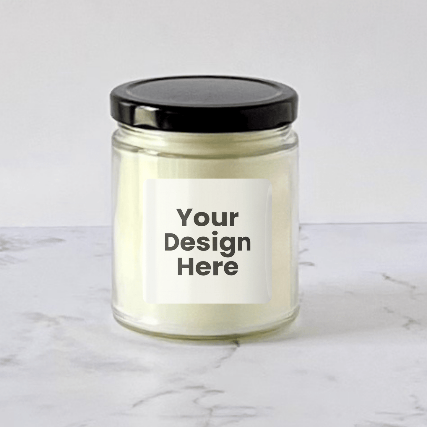 Private Label by Velavida Candles Velavida Express – 9 oz Salsa Jar Candle (Fast-Ship, 12 Private Label Candles)