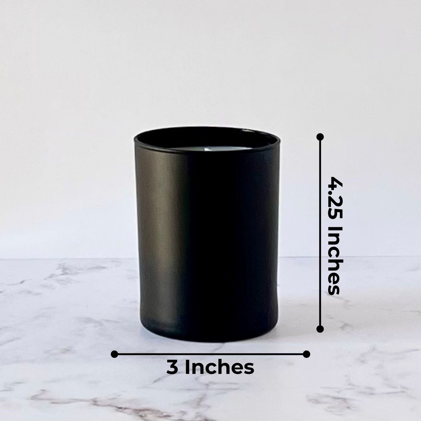 Private Label Candles by Velavida Candles 13.5 Oz Black Matte Candle (12 Candles)