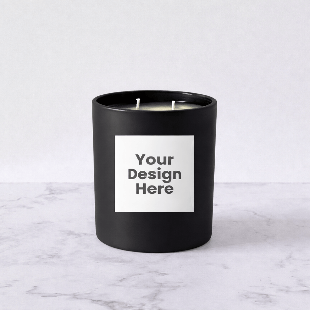 Private Label Candles by Velavida Candles 14 Oz Matte Black Private Label Candles (12 Candles)