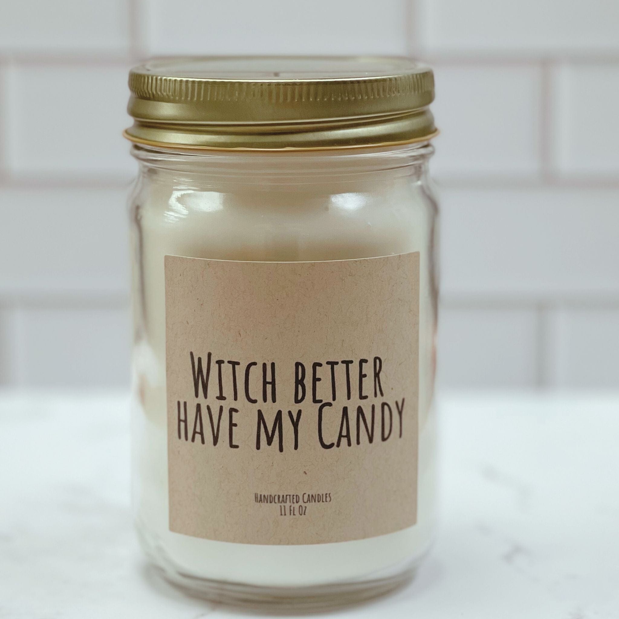 Private Label by Velavida Candles Funny Halloween Wholesale Candles (24 Candles)