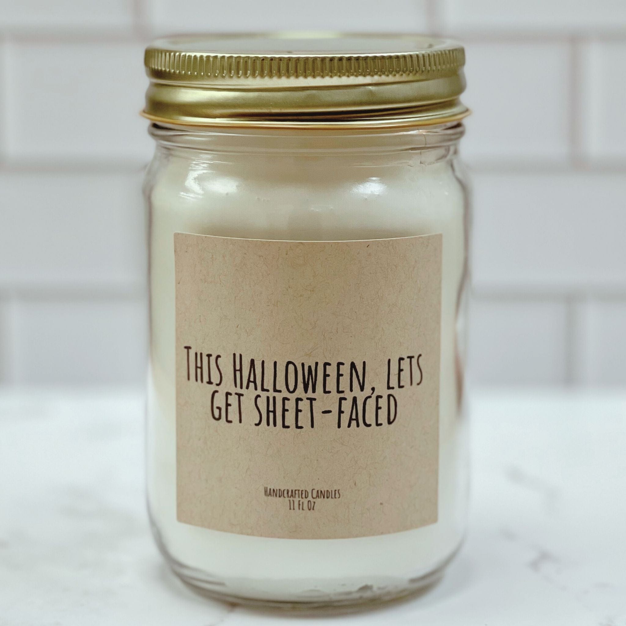 Private Label by Velavida Candles Funny Halloween Wholesale Candles (24 Candles)