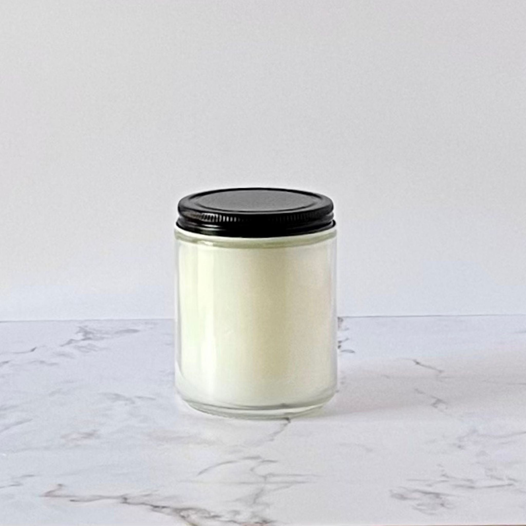 Unlabeled Bulk Wholesale Candles 8 Oz Clear (24 Candles) Private