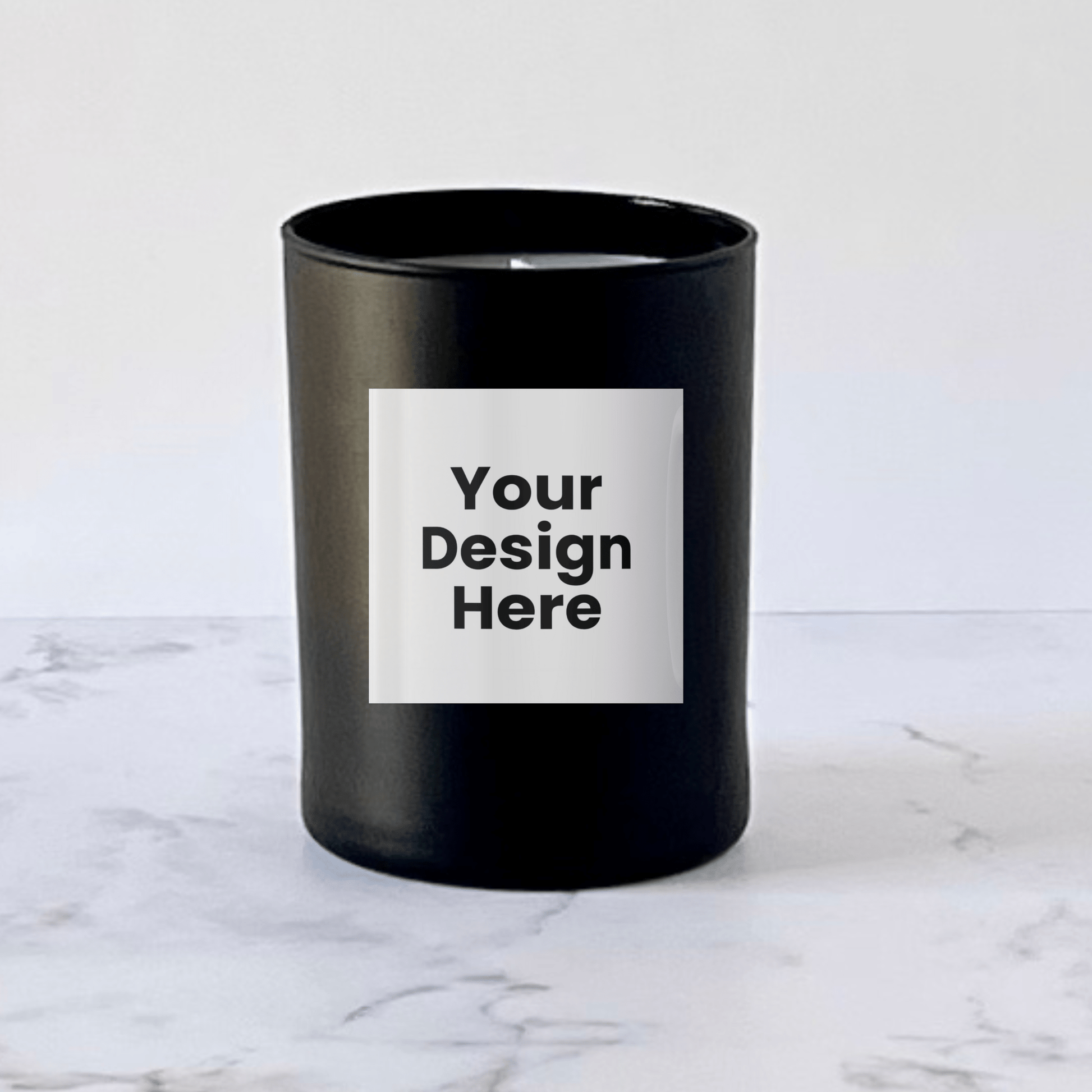 Private Label by Velavida Candles Velavida Express – 13.5 oz Matte Black Candle (Fast-Ship, 12 Private Label Candles)