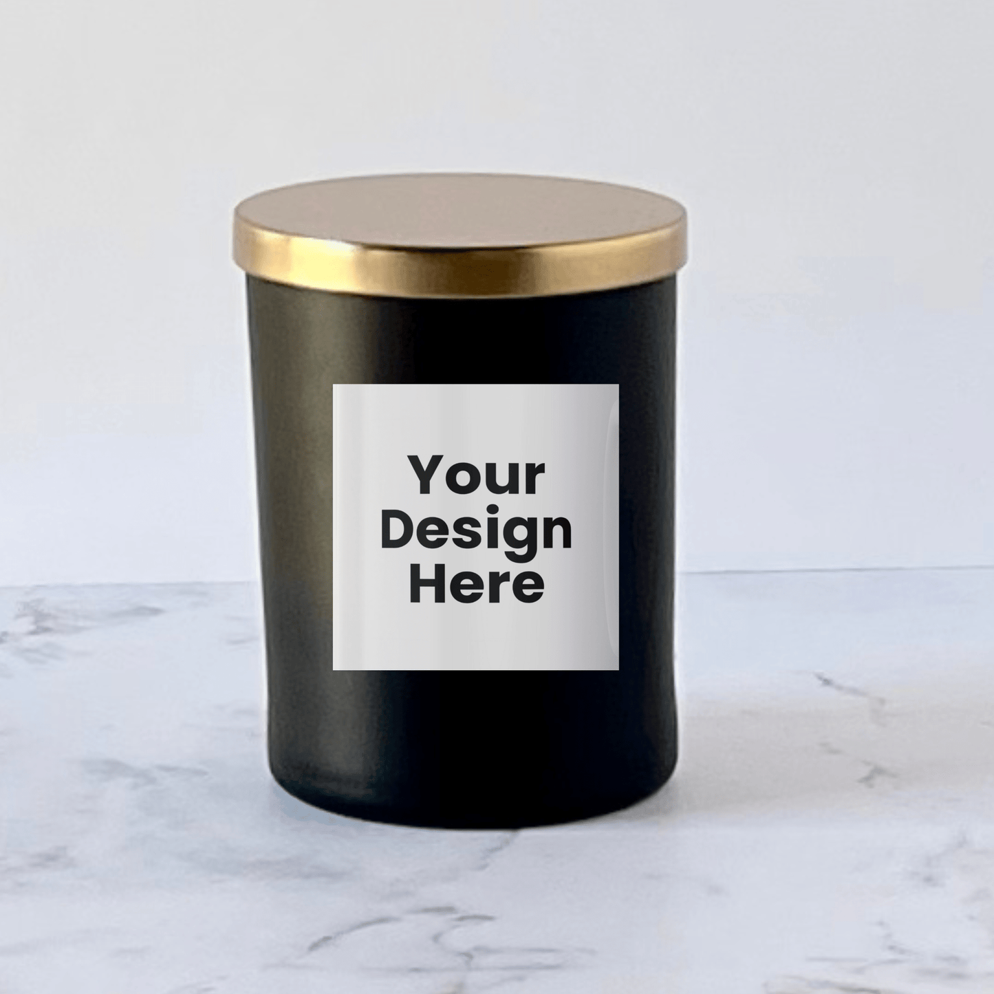 Private Label by Velavida Candles Velavida Express – 13.5 oz Matte Black Candle (Fast-Ship, 12 Private Label Candles)
