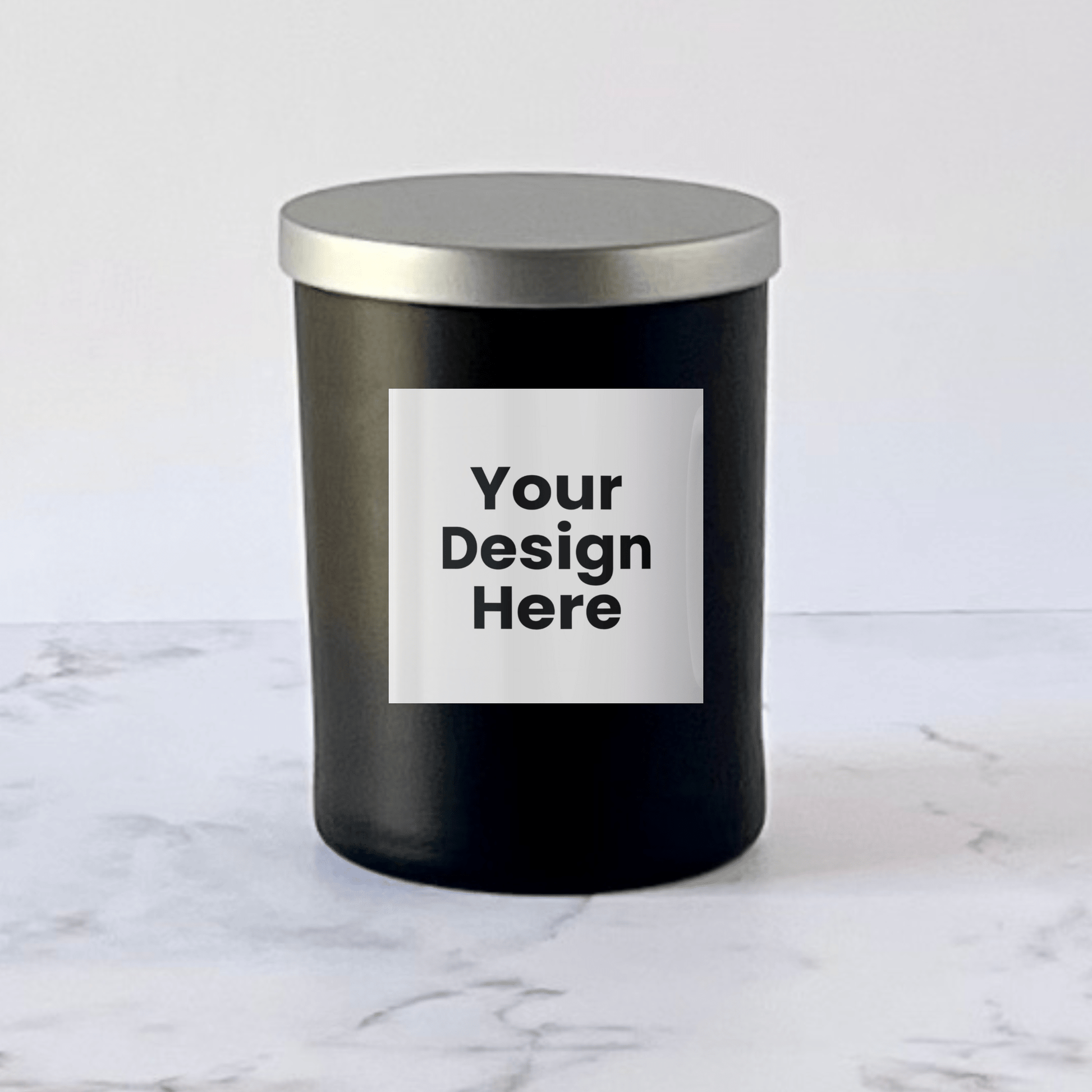 Private Label by Velavida Candles Velavida Express – 13.5 oz Matte Black Candle (Fast-Ship, 12 Private Label Candles)