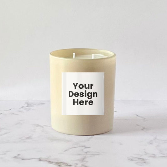 Private Label Candles by Velavida Candles 14 Oz Nude Matte Candle (12 Candles)
