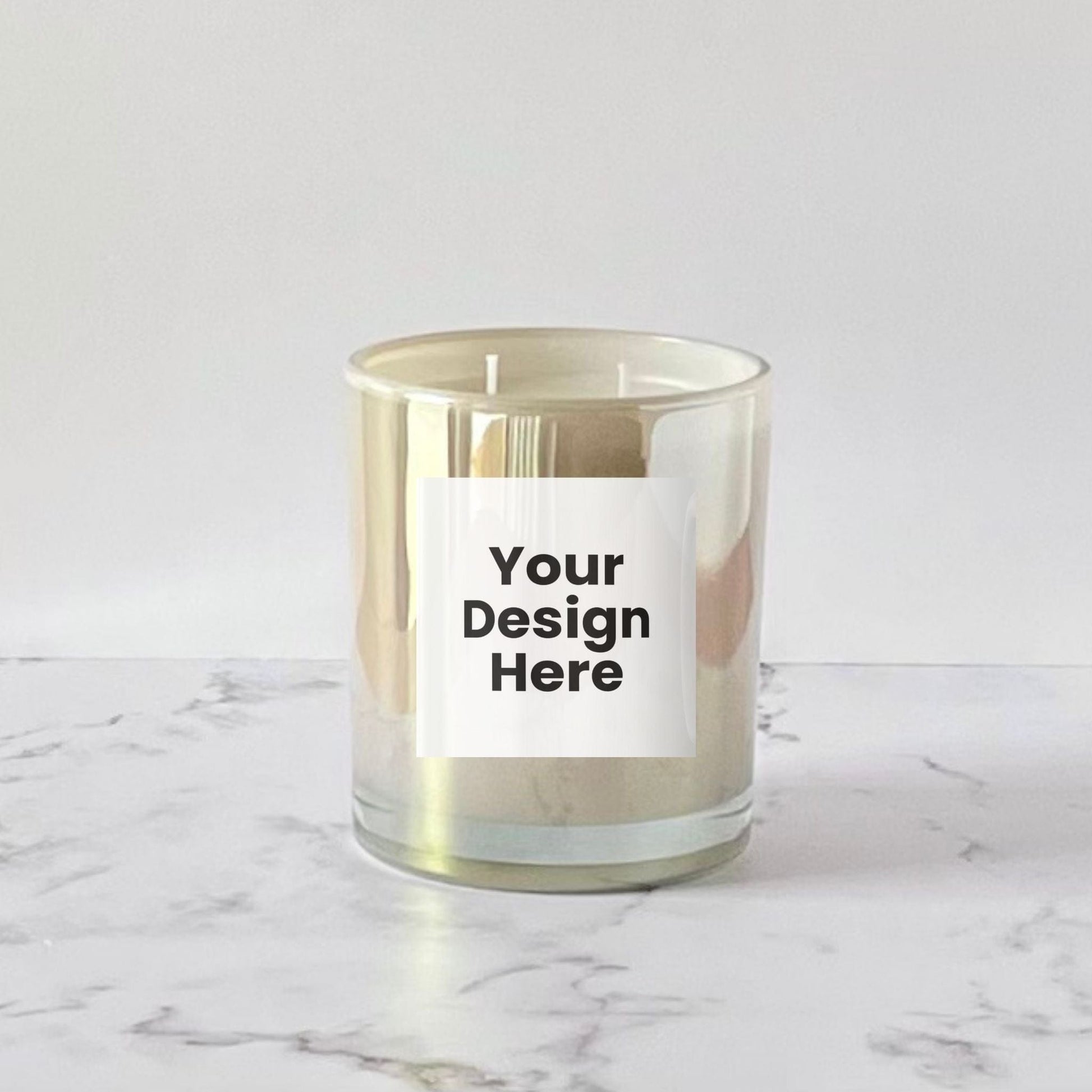 Private Label Candles by Velavida Candles 14 Oz Pearl Iridescent Candle (12 Candles)