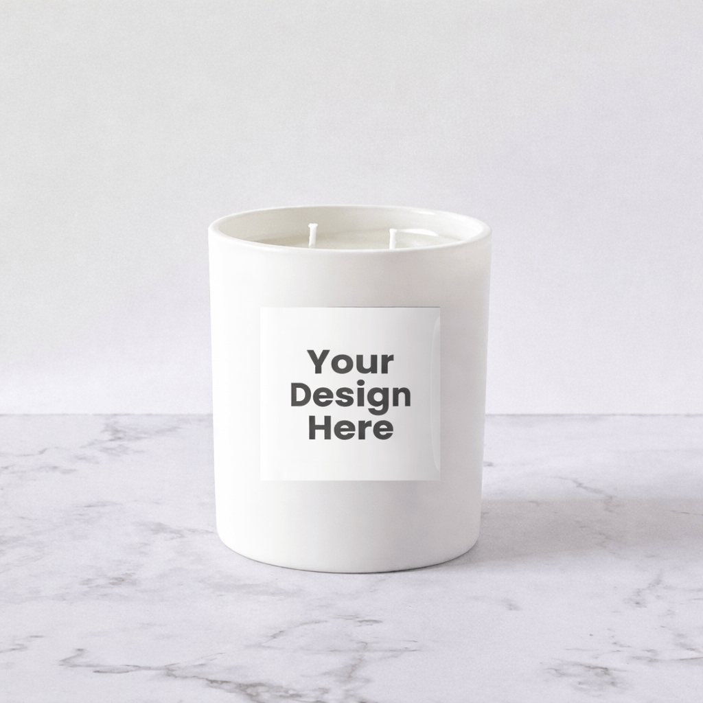 Label Vida 14 Oz White Matte Private Label Candles (12 Candles) – Private Label by ...