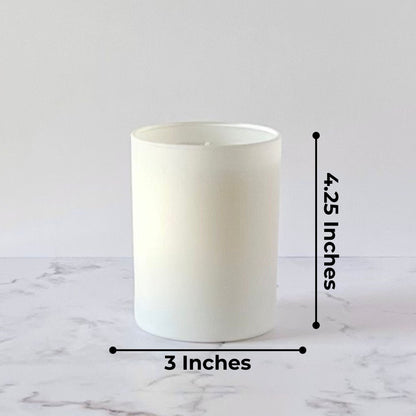 Private Label Candles by Velavida Candles 14 Oz White Matte Private Label Candles (12 Candles)