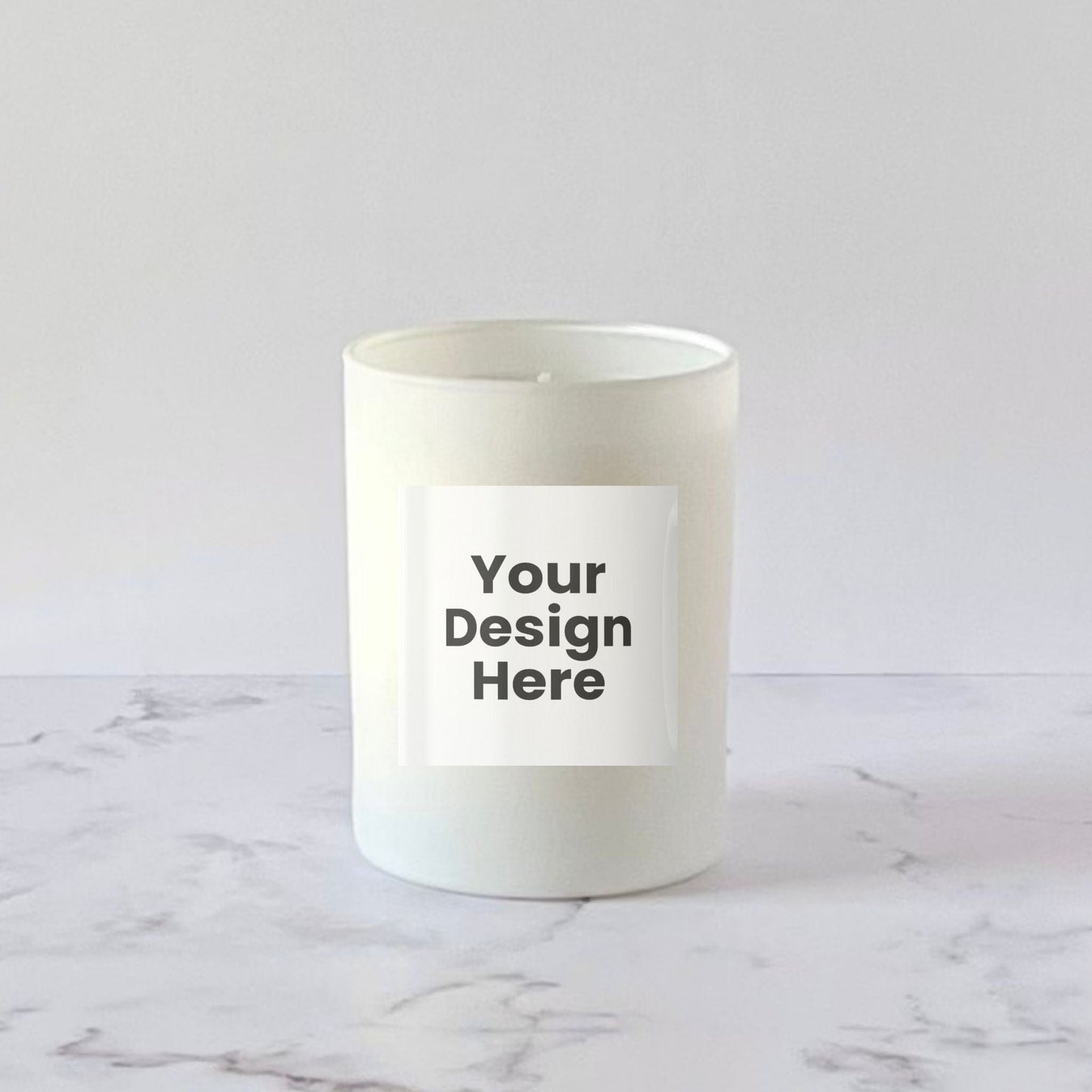 Private Label Candles by Velavida Candles 14 Oz White Matte Private Label Candles (12 Candles)