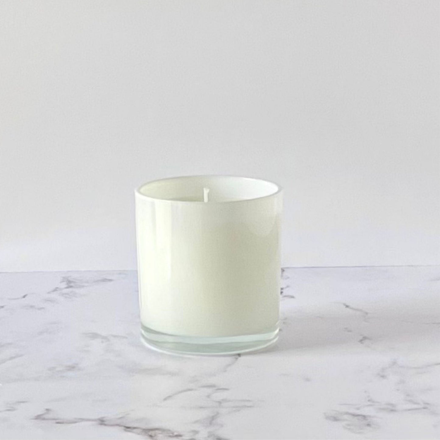 Private Label Candles by Velavida Candles 9 Oz White Glossy Candle