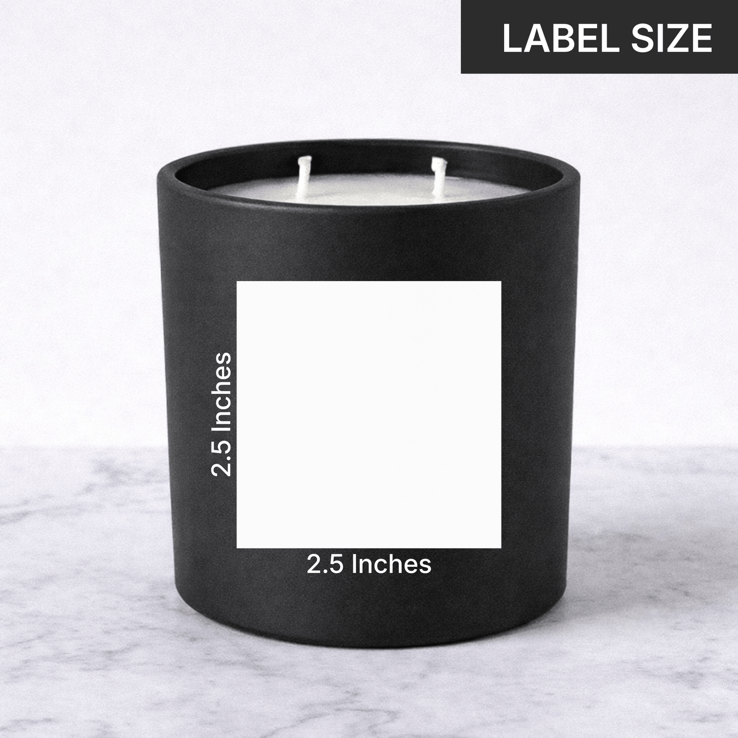 Private Label Candles by Velavida Candles Harperlume 14 oz Matte Black Private Label Candle – Minimum 12 Candle