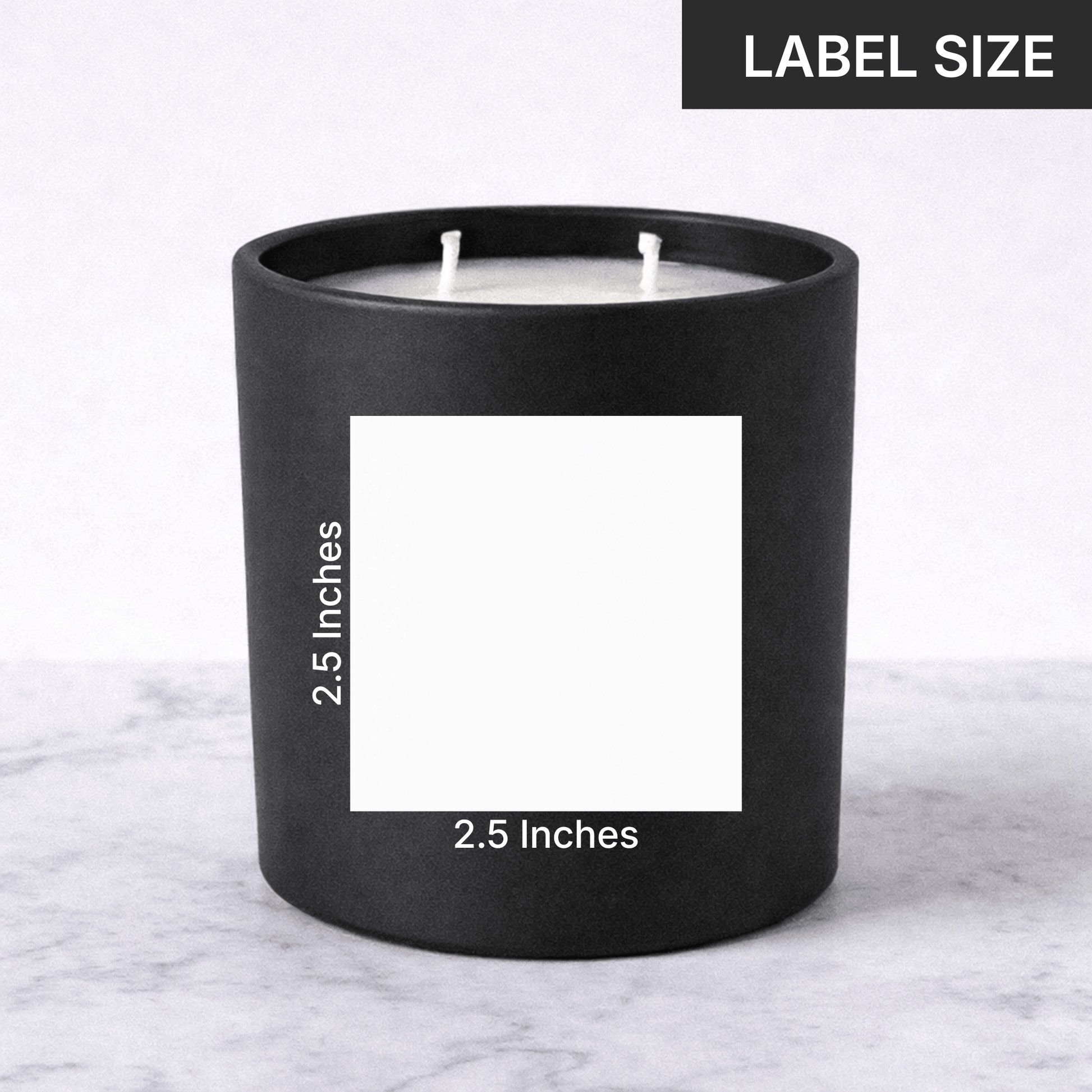 Private Label Candles by Velavida Candles Harperlume 14 oz Matte Black Private Label Candle – Minimum 12 Candle