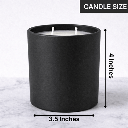 Private Label Candles by Velavida Candles Harperlume 14 oz Matte Black Private Label Candle – Minimum 12 Candle