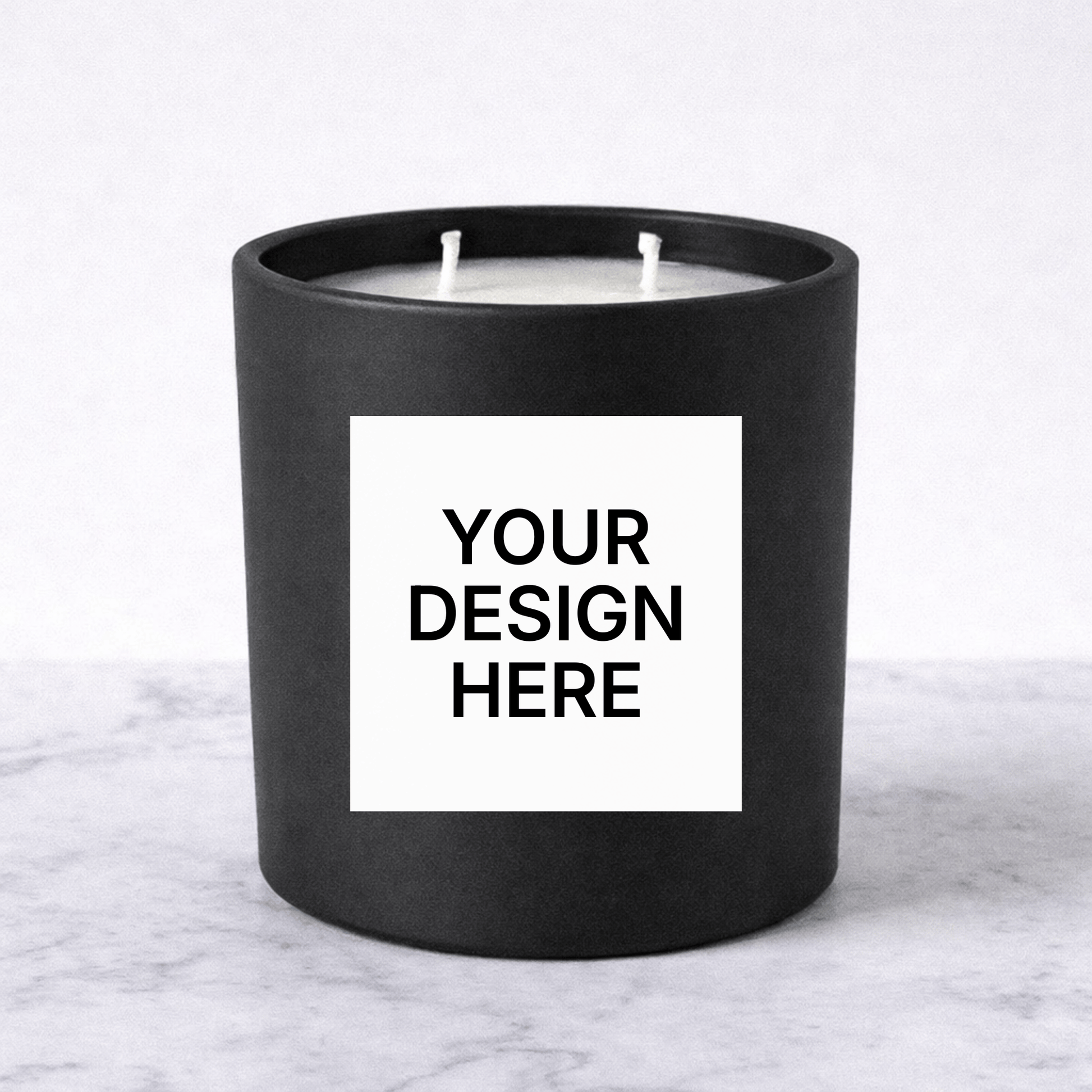 Private Label Candles by Velavida Candles Harperlume 14 oz Matte Black Private Label Candle – Minimum 12 Candle