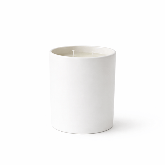 Starting at $15 per candle Candles Matte White 14 oz Matte Private Label Candles (12 Pack)