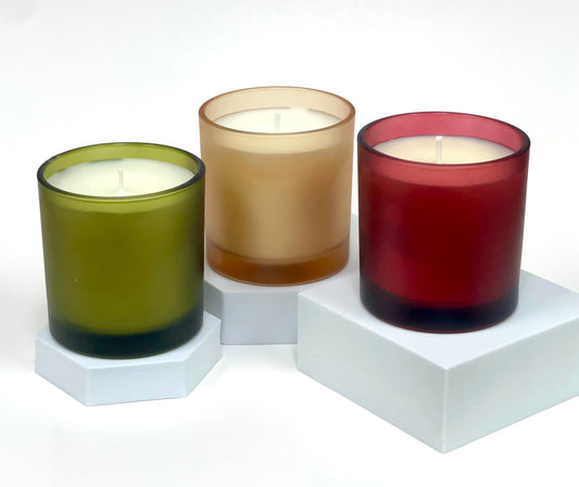 Velavida Candle Wholesale Frosted Vessel Private Label Candle
